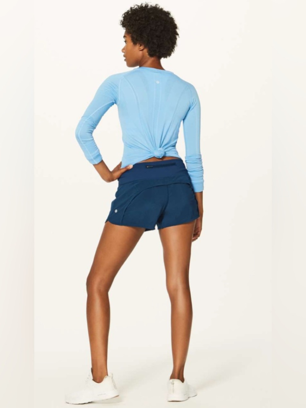 Lululemon Run Times Shorts - Night Tide - Size 12 - Low Rise - 4” Inseam - Picture 2 of 12